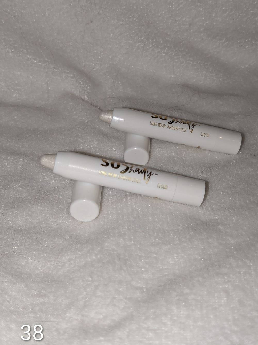 2 - Belle Beauty Long Wear Shadow Stick - Cloud (White Shimmer)